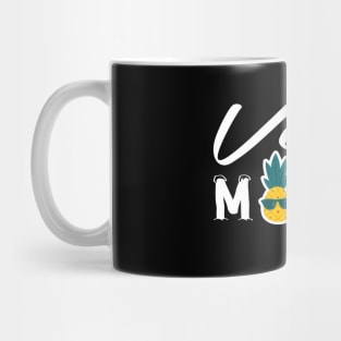 Vacay Mode Funny Pineapple Gift Idea for Travelers Mug